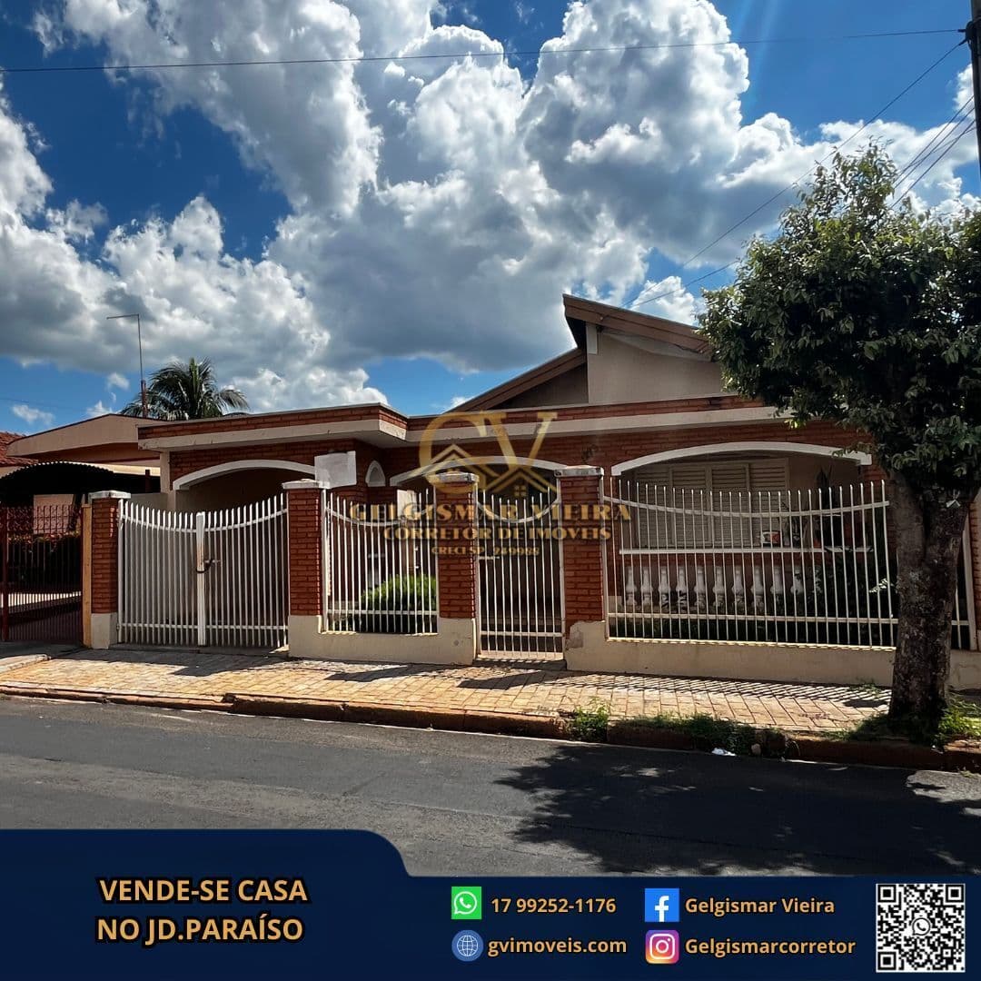 🏡 VENDE-SE CASA NO JARDIM PARAÍSO-BEBEDOURO-SP🏡