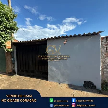 🏡 VENDE-SE CASA NO CIDADE CORAÇÃO — BEBEDOURO — SP 🏡