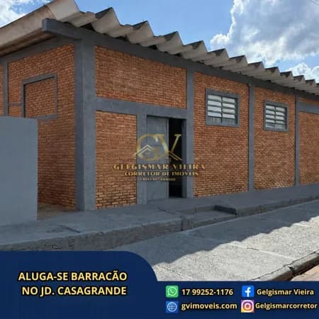 🏡 ALUGA-SE PONTO COMERCIAL NO JD. CASAGRANDE - BEBEDOURO - SP 🏡