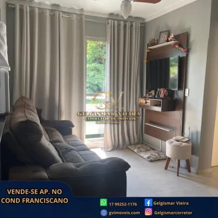 🏡 VENDE-SE APARTAMENTO COND. RES. FRANCISCANO - BEBEDOURO - SP 🏡