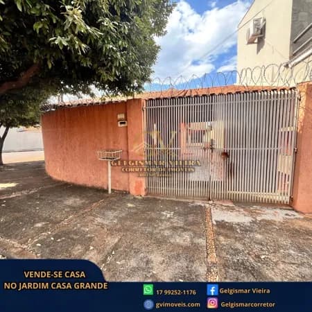 🏡 VENDE-SE NO JARDIM CASA GRANDE-BEBEDOURO - SP 🏡