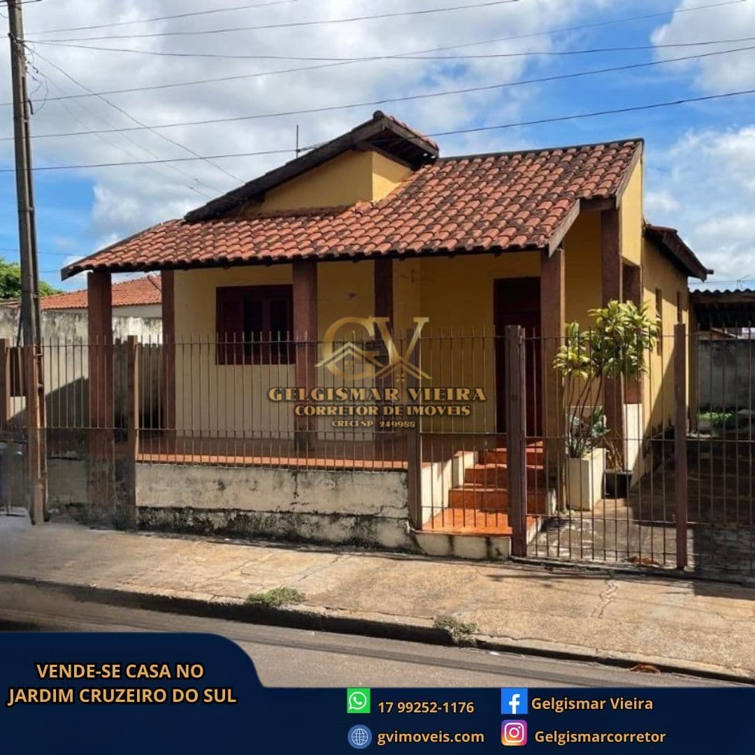🏡 VENDE-SE CASA NO JARDIM CRUZEIRO DO SUL- BEBEDOURO - SP 🏡