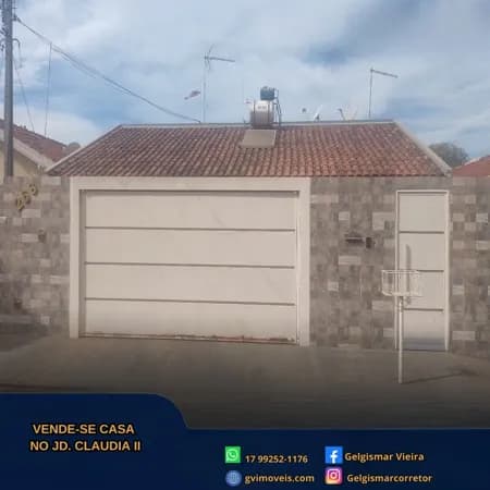 🏡 VENDE-SE CASA NO JARDIM CLAUDIA II - BEBEDOURO - SP 🏡