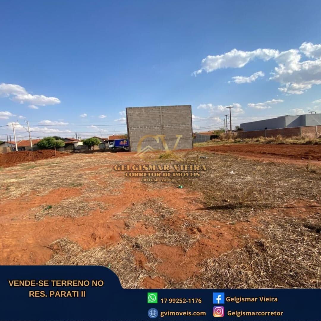 🏡 VENDE-SE TERRENO NO RES. PARATI II — BEBEDOURO - SP 🏡
