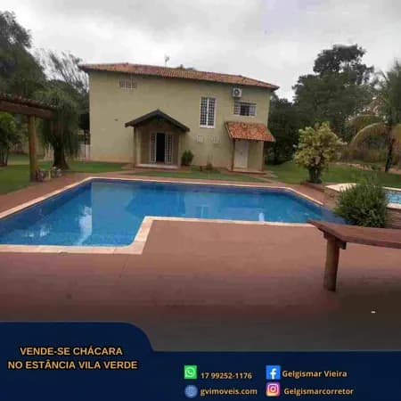 🏡 VENDE-SE CHACARA ESTÂNCIA VILA VERDE - BEBEDOURO - SP 🏡