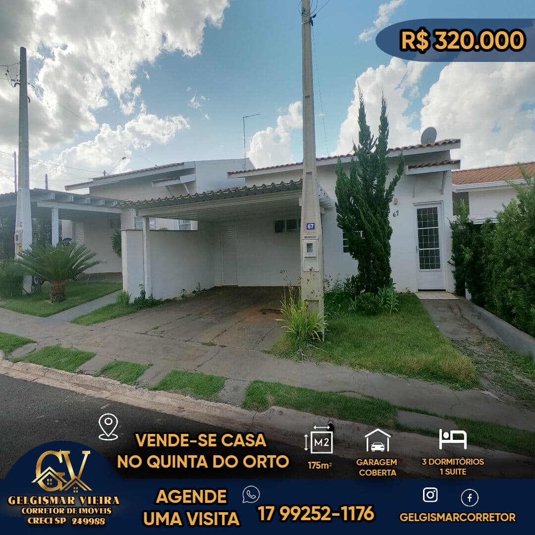 🏡VENDE- SE CASA NO VILA MAJOR CÍCERO DE CARVALHO - BEBEDOURO - SP 🏡