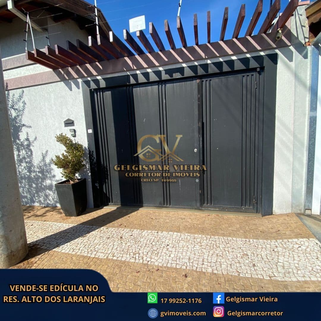 🏡 VENDE-SE EDÍCULA NO RES. ALTO DOS LARANJAIS - BEBEDOURO - SP 🏡