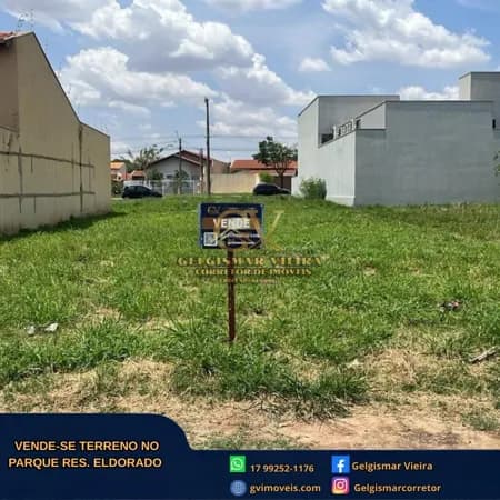 🏡 VENDE-SE TERRENO NO PARQUE RES. ELDORADO— BEBEDOURO — SP 🏡