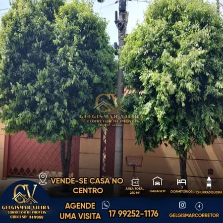🏡 VENDE-SE CASA NO CENTRO – BEBEDOURO 🏡