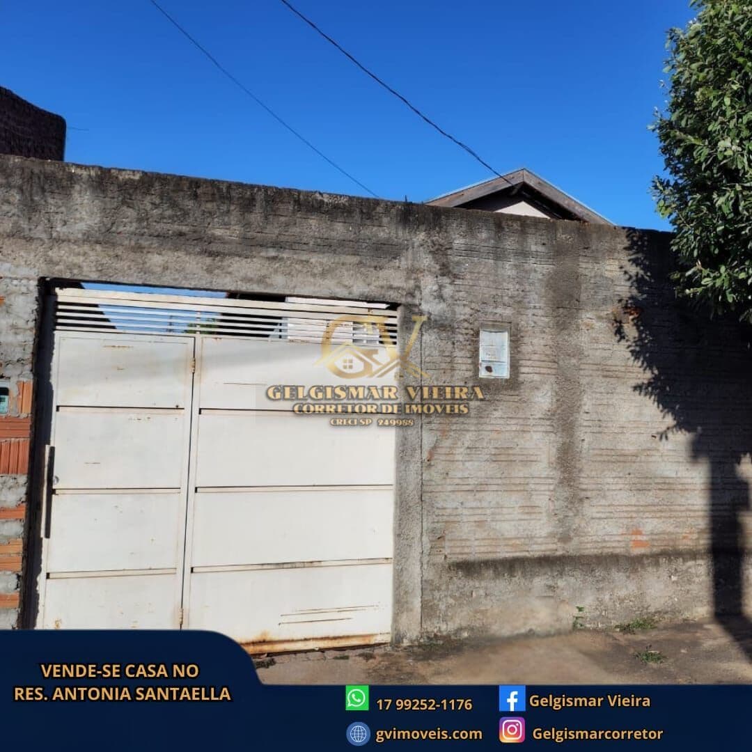🏡 VENDE-SE CASA NO RES. ANTONIA SANTAELLA - BEBEDOURO - SP 🏡