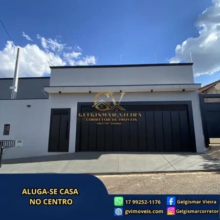 🏠 ALUGA-SE CASA NO CENTRO - BEBEDOURO - SP 🏠