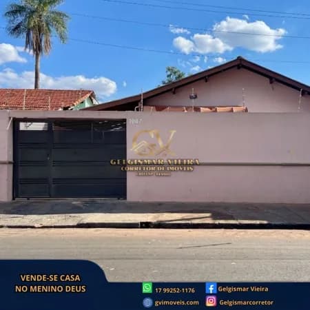 🏠 VENDE-SE CASA NO MENINO DEUS - BEBEDOURO - SP 🏠