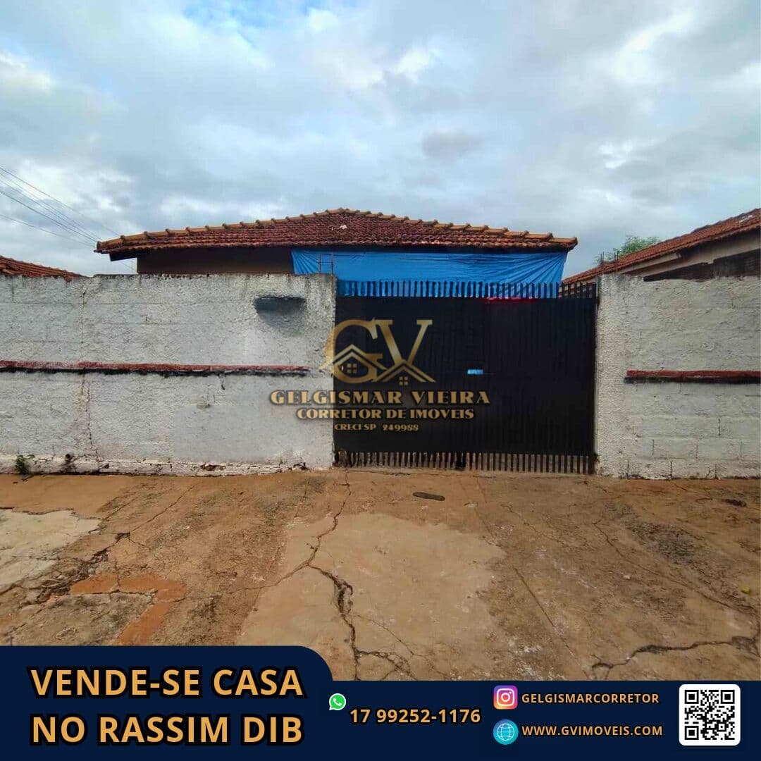 🏡 VENDE-SE CASA NO RASSIM DIB - BEBEDOURO - SP 🏡