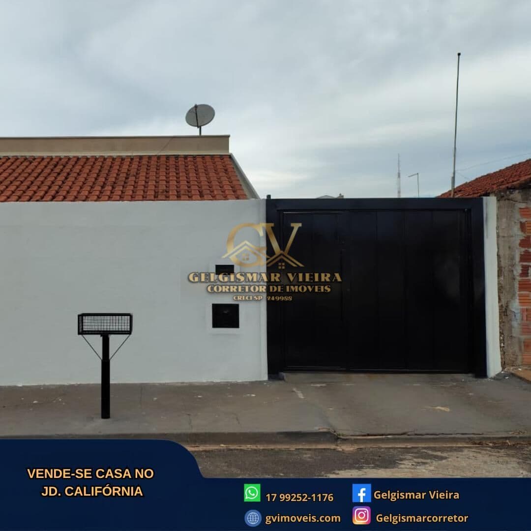 🏡 VENDE-SE CASA NO JD. CALIFÓRNIA - BEBEDOURO - SP 🏡