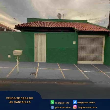 🏡 VENDE-SE CASA NO JARDIM SANTAELLA - BEBEDOURO - SP 🏡