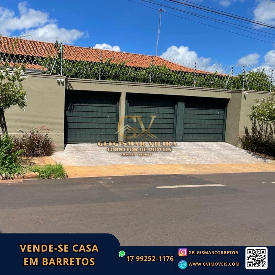 🏡 VENDE-SE CASA NO PRIMAVERA – BARRETOS - SP 🏡