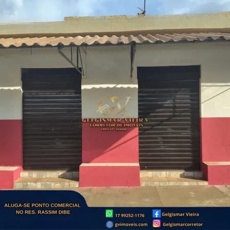 🏡 ALUGA-SE PONTO COMERCIAL NO RES. RASSIM DIBE – BEBEDOURO - SP 🏡