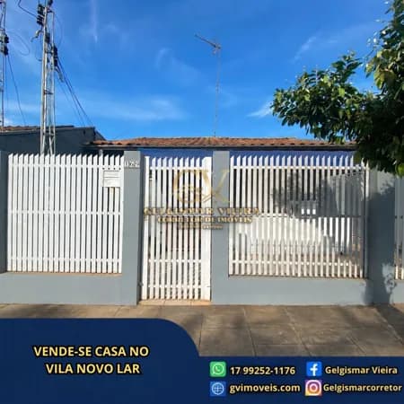 🏡 VENDE-SE CASA NO VILA NOVO LAR – BEBEDOURO - SP 🏡