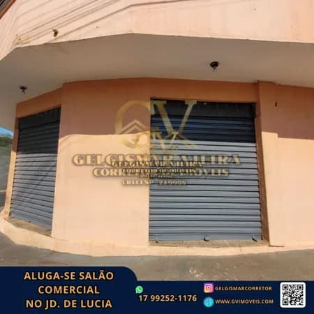 🏡 ALUGA-SE SALÃO COMERCIAL NO JARDIM DE LÚCIA - BEBEDOURO - SP 🏡