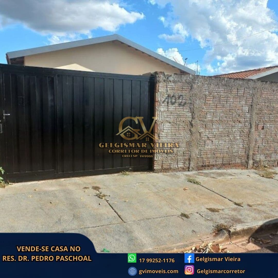🏡 VENDE-SE CASA NO RES DR. PEDRO PASCHOAL – BEBEDOURO - SP 🏡