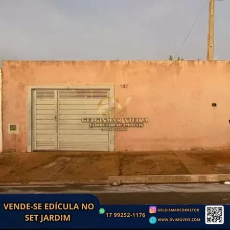 🏡 VENDE-SE EDÍCULA NO SETE JARDIM - BEBEDOURO - SP 🏡