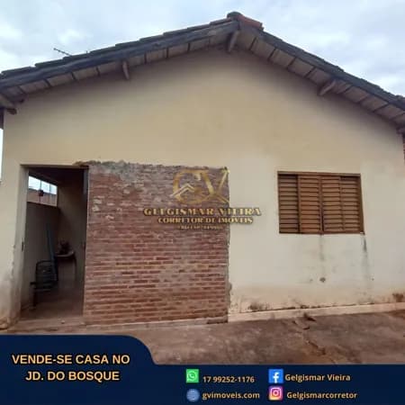 🏡 VENDE-SE CASA NO JD. DO BOSQUE— BEBEDOURO — SP🏡