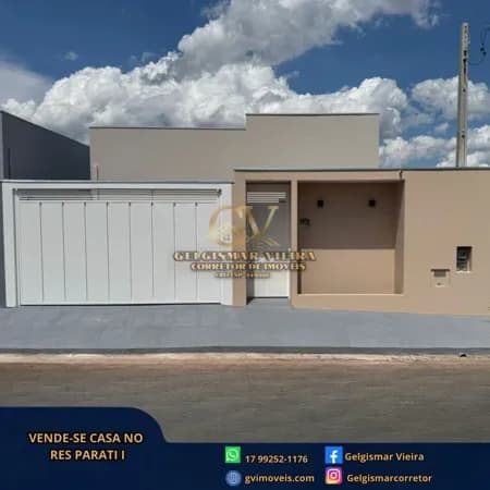 🏡 VENDE-SE CASA NO RESIDENCIAL PARATI I — BEBEDOURO — SP 🏡