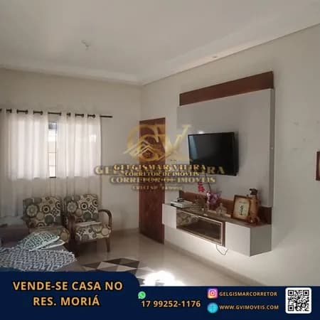 🏡 VENDE-SE CASA NO RES. MORIÁ — BEBEDOURO 🏡