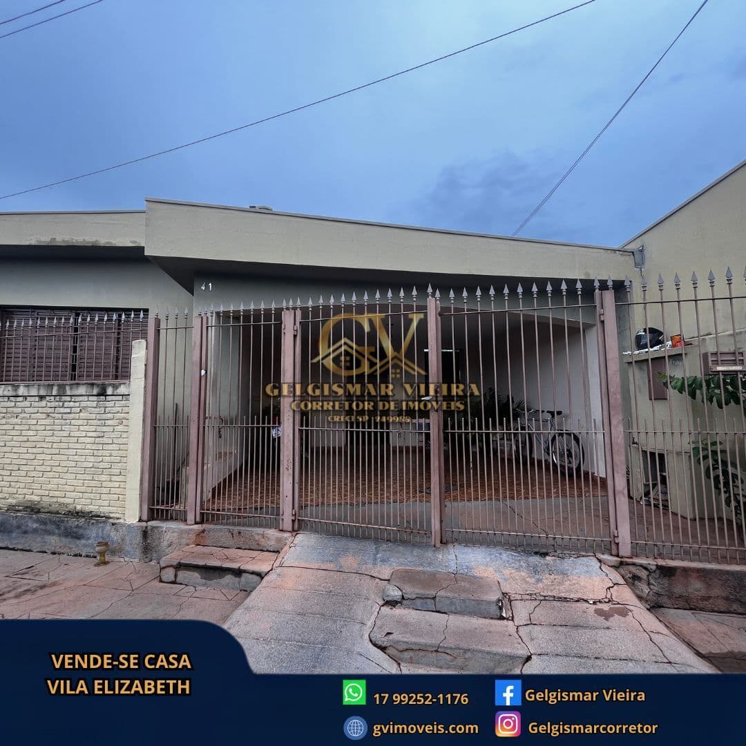 🏡VENDE-SE CASA VILA ELIZABETH- BEBEDOURO-SP🏡