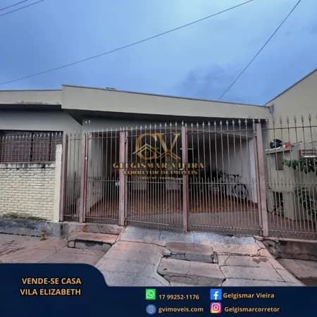 🏡VENDE-SE CASA VILA ELIZABETH- BEBEDOURO-SP🏡