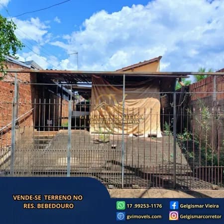 🏡VENDE-SE TERRENO NO RES. BEBEDOURO - BEBEDOURO - SP🏡