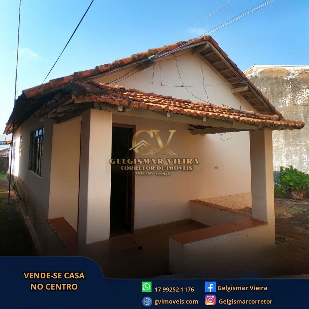 🏡 VENDE-SE CASA NO CENTRO – BEBEDOURO 🏡