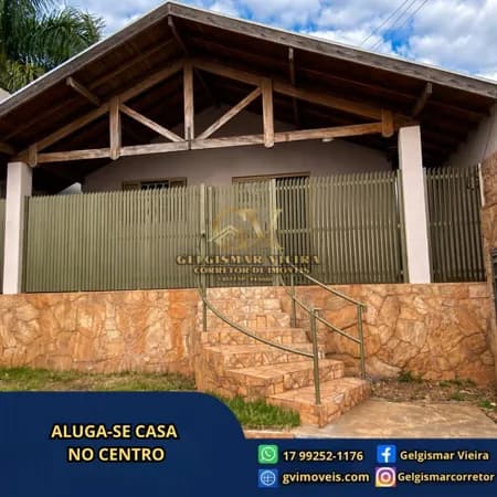 🏡 ALUGA-SE CASA NO CENTRO - BEBEDOURO - SP 🏡