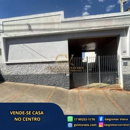 🏡 VENDE-SE CASA NO CENTRO - BEBEDOURO - SP 🏡