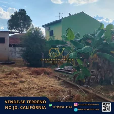 🏡 VENDE-SE TERRENO NO JARDIM CALIFÓRNIA - BEBEDOURO 🏡