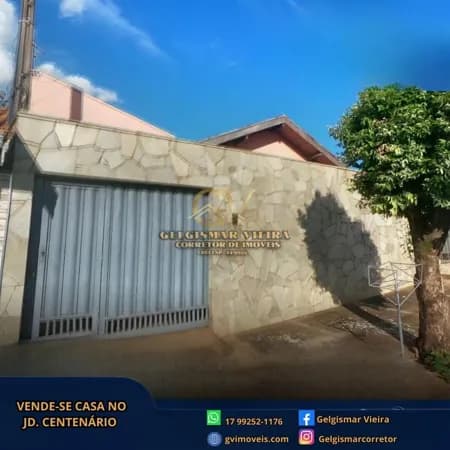 🏡 VENDE-SE CASA NO JD. CENTENÁRIO - BEBEDOURO - SP 🏡
