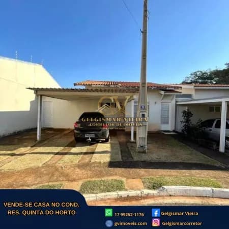 🏠 VENDE-SE CASA NO COND. RES. QUINTA DO HORTO - BEBEDOURO - SP 🏠