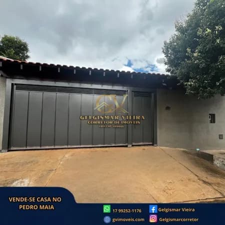 🏠 VENDE-SE CASA NO RES. PEDRO MAIA - BEBEDOURO - SP 🏠