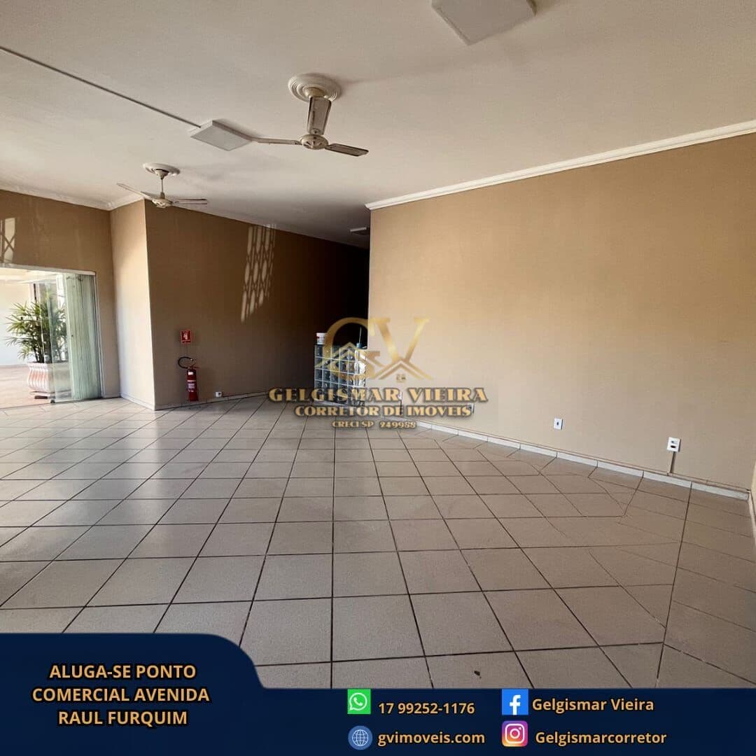 🏡ALUGA-SE PONTO COMERCIAL AVENIDA RAUL FURQUIM-BEBEDOURO-SP🏡