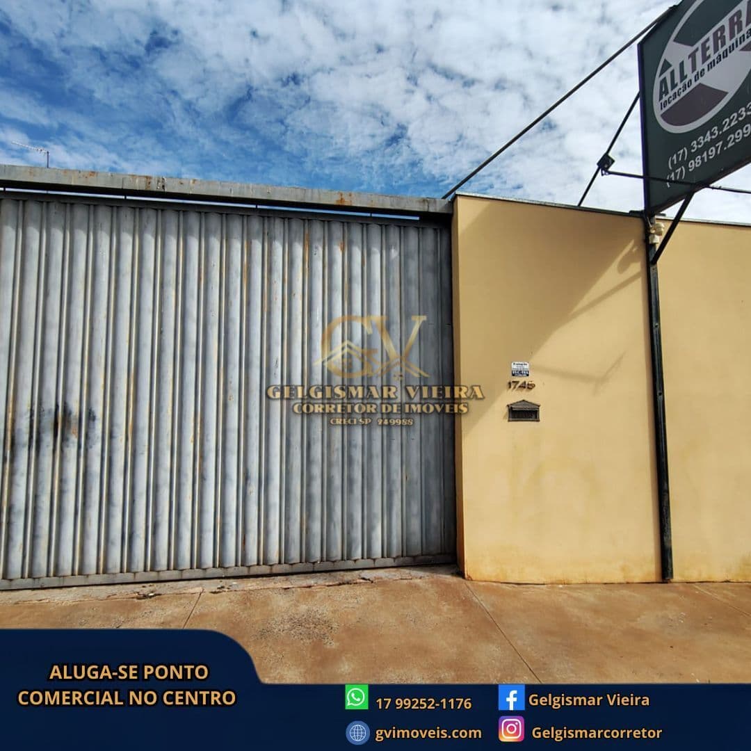 🏡ALUGA-SE PONTO COMERCIAL NO CENTRO - BEBEDOURO-SP🏡