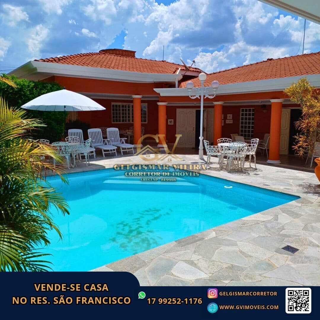 🏡 VENDE-SE CASA NO RES. SÃO FRANCISCO — BEBEDOURO 🏡