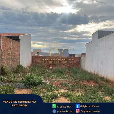 🏡VENDE-SE TERRENO SETJARDIM-BEBEDOURO-SP🏡