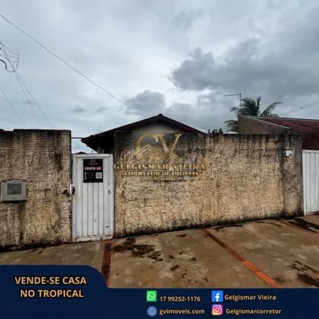 🏡 VENDE-SE CASA NO JARDIM TROPICAL - BEBEDOURO - SP 🏡