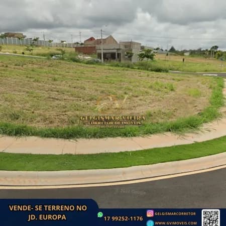 🏡 VENDE-SE TERRENO NO JD. EUROPA- BEBEDOURO-SP🏡