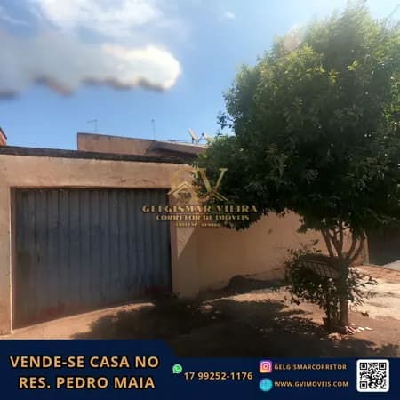🏡 VENDE-SE CASA NO RES. PEDRO MAIA — BEBEDOURO 🏡