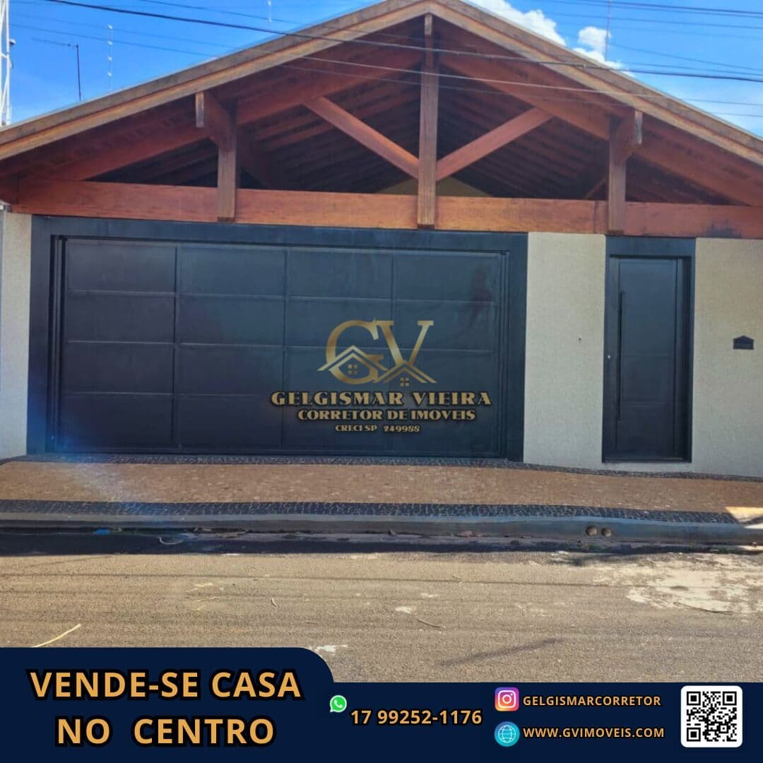 🏡 VENDE-SE CASA NO CENTRO — BEBEDOURO — SP 🏡