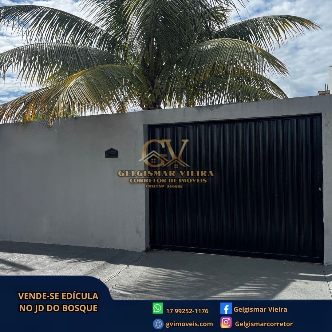 🏡 VENDE-SE EDÍCULA NO JD DO BOSQUE - BEBEDOURO - SP 🏡
