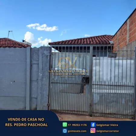 🏡 VENDE-SE CASA NO RES. PEDRO PASCHOAL — BEBEDOURO - SP 🏡