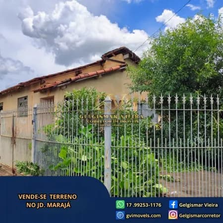 🏡VENDE-SE TERRENO NO JD. MARAJÁ - BEBEDOURO - SP🏡
