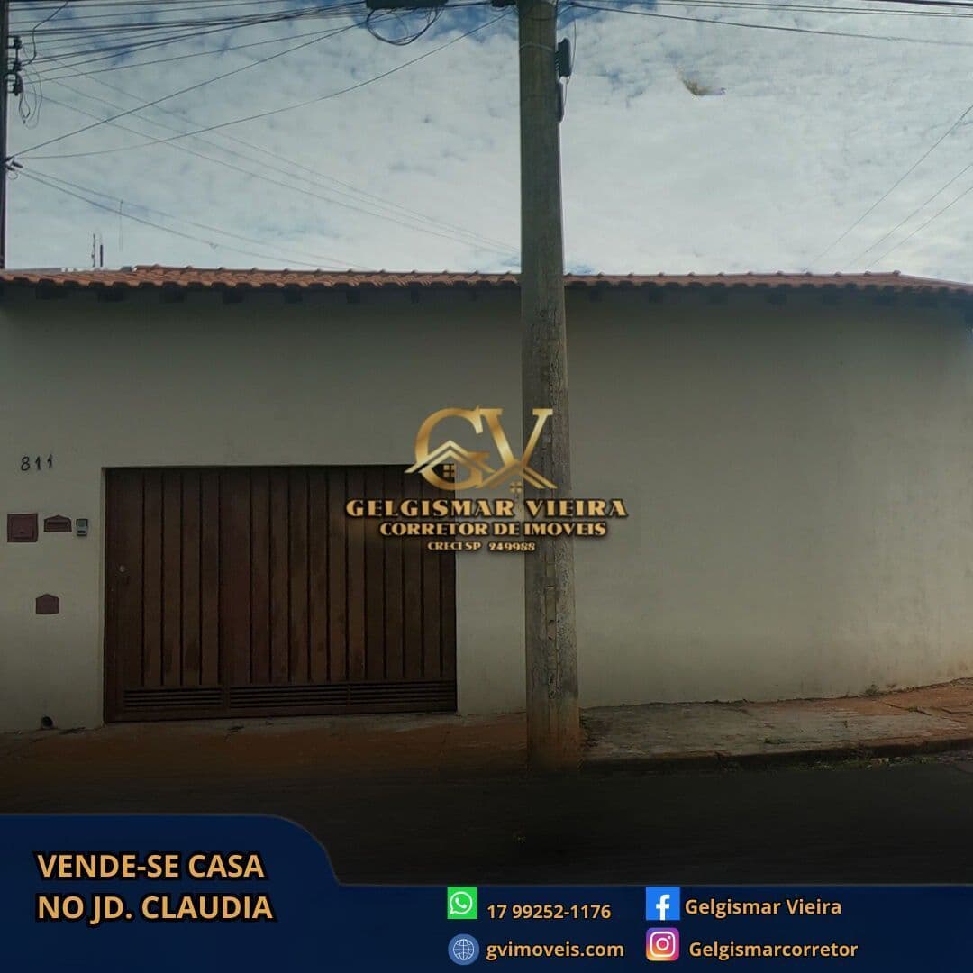 🏡 VENDE-SE CASA NO JD. CLAUDIA- BEBEDOURO - SP🏡